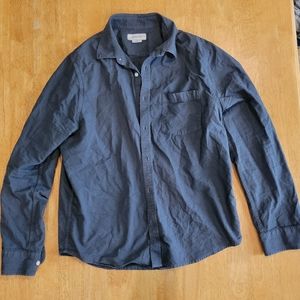 EUC Cotton On Garments gray long sleeve button up shirt